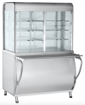 Прилавок-витрина тепловой Abat ПВТ-70М (210000080515) в ШефСтор (chefstore.ru)